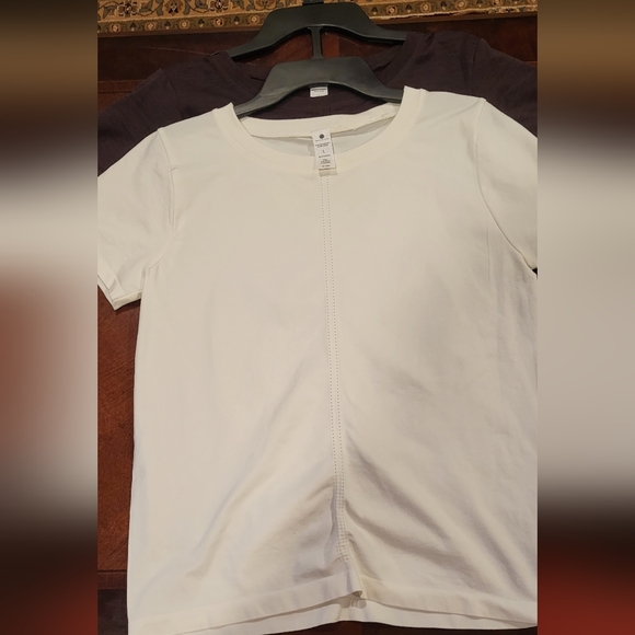 Yogalicious Cream and Chocolate Short Sleeve Tees - Picture 1 of 11